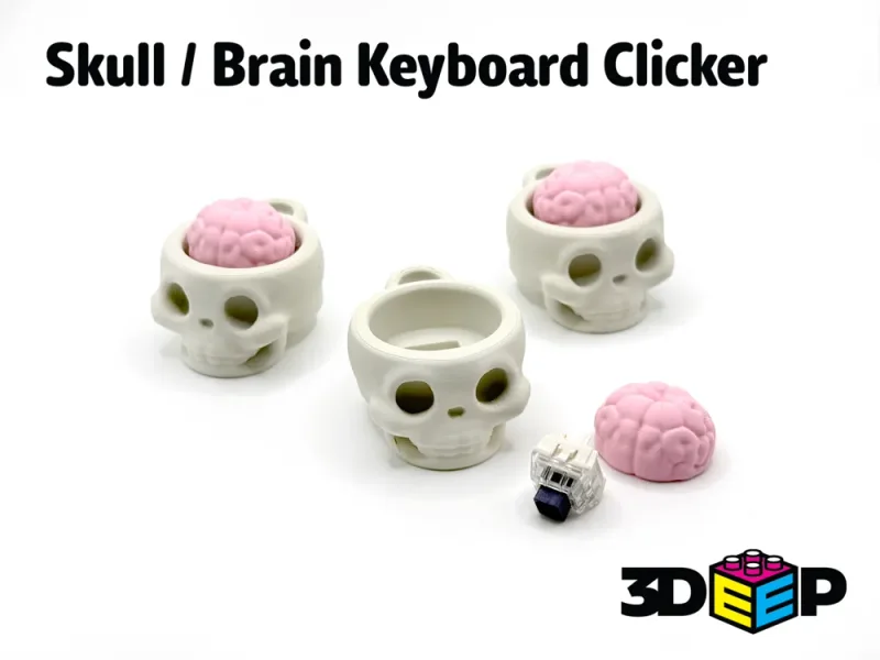 Skull & brain clicker — creator listing reference